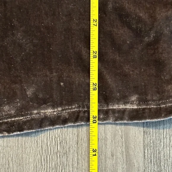 Madewell Gray Velvet Tie Neck Tunic/Dress - Picture 13 of 15